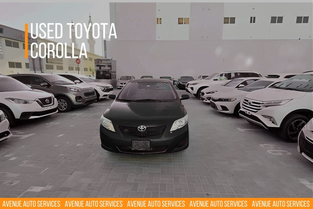 used toyota corolla