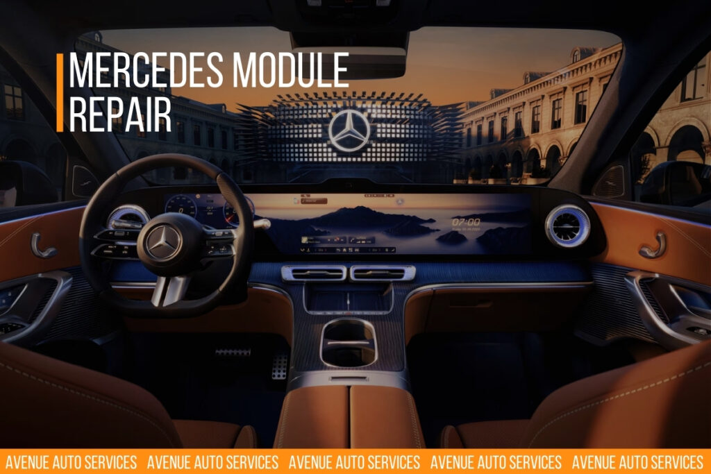 mercedes module repair