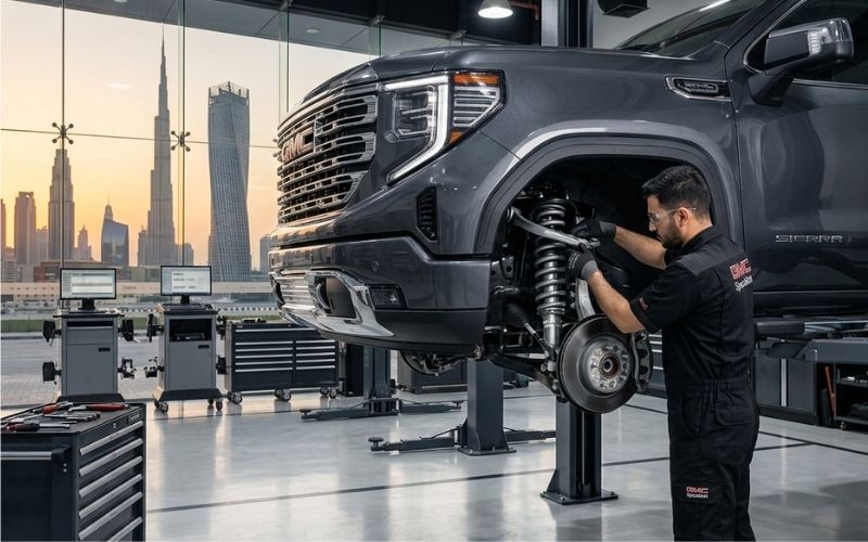 GMC Suspension Repair & Service in Dubai