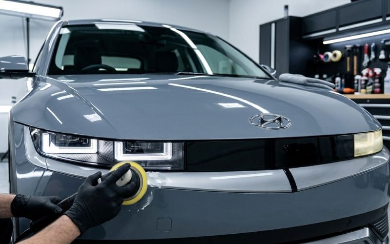 Hyundai Car Headlights Restoration
