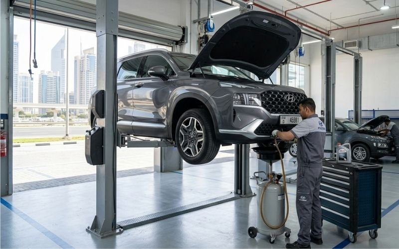Hyundai Oil Change & Service