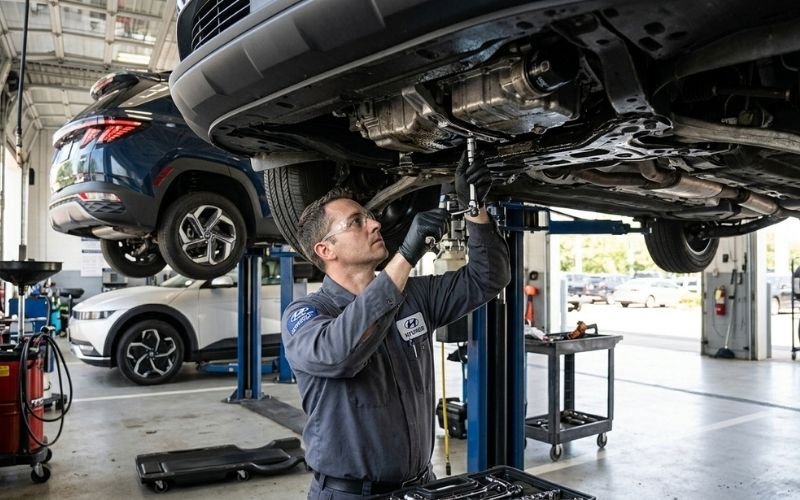 Hyundai Professional Oil Leakage Repair