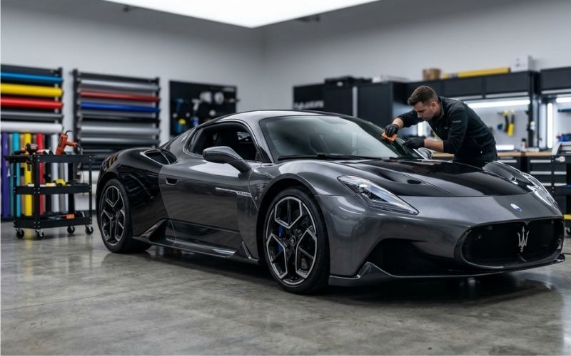 Maserati Wrapping & Service