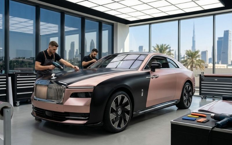 Rolls Royce Wrapping